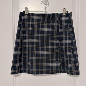 ARITZIA - Sunday Best - navy mini skirt - Size 2